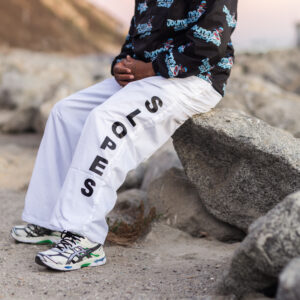 Slope Windbreaker Pants – White