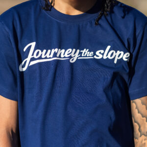 Journey The Slopes Signature T-Shirt – Royal Blue