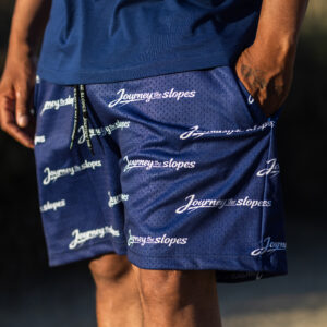Journey The Slopes Signature Mesh Shorts – Royal Blue