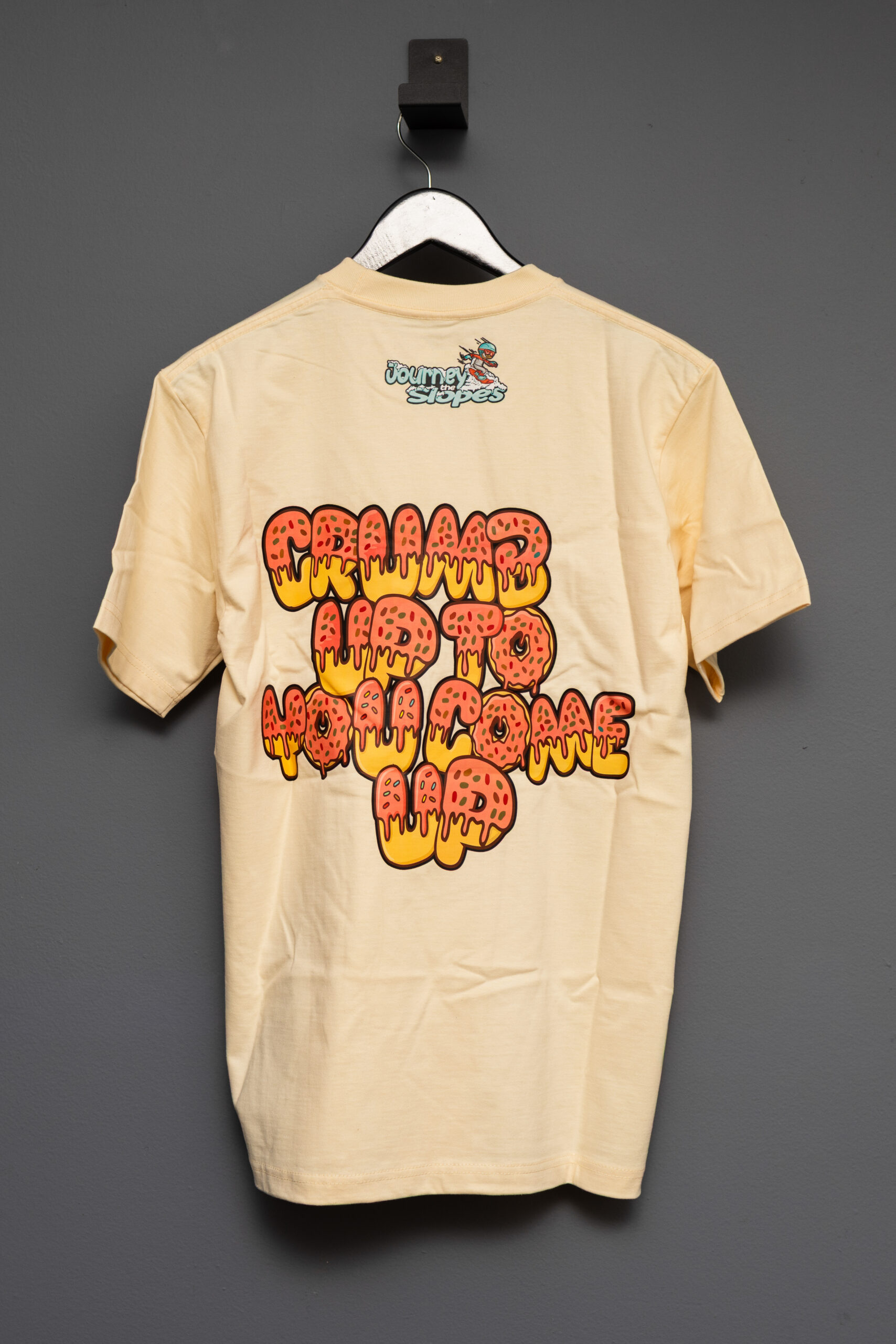 Crumbs Make A Cake Graphic T-Shirt – Cream - Image 2