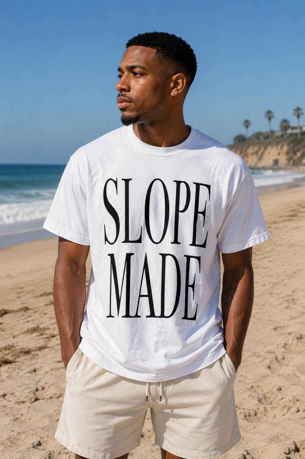Slope Made Statement T-Shirt – White